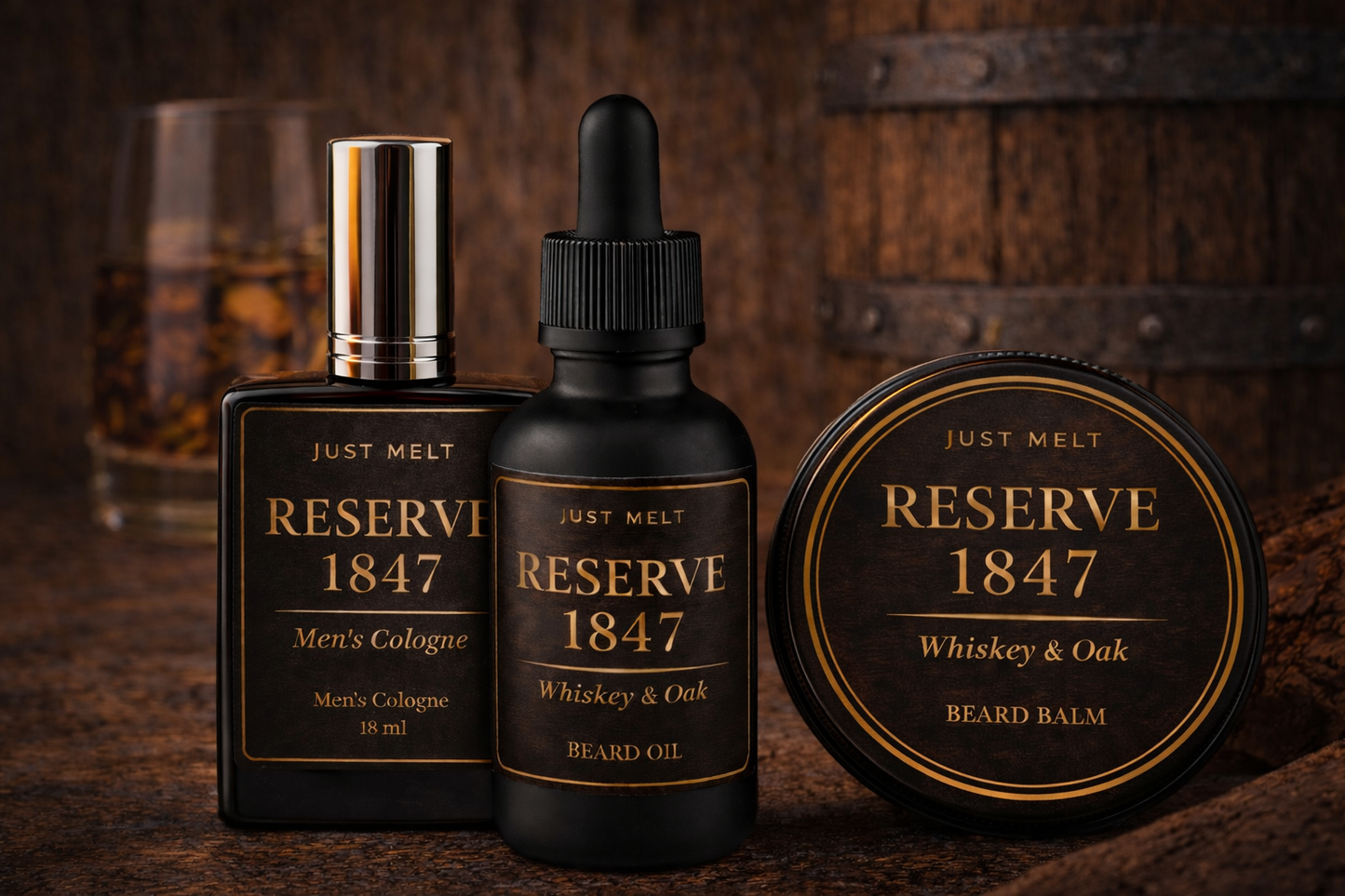 Reserve 1847 Men’s Beard Box Set